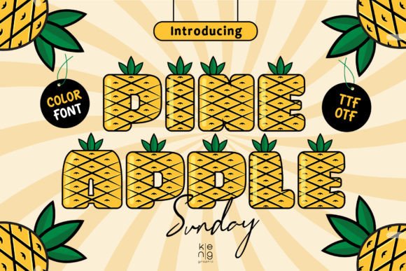 Pineapple-Sunday-Fonts