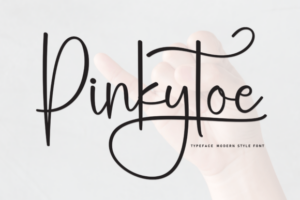 Pinkytoe-Fonts