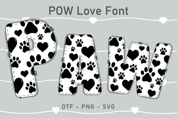 Pow-Love-Fonts