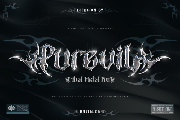 Purevil-Fonts