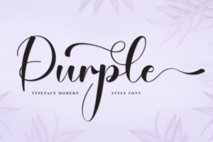 Purple-Fonts