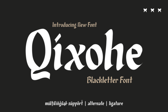 Qixohe-Fonts