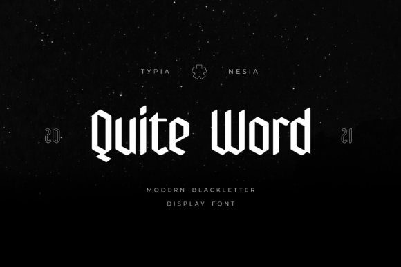 Quite-Word-Fonts