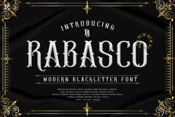 Rabasco-Fonts