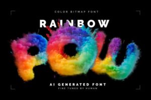 Rainbow-Pow-Fonts