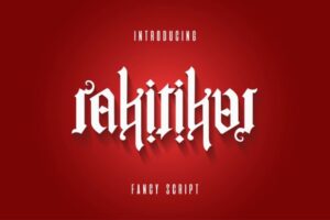 Rakitikar-Fonts