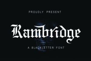 Rambridge-Fonts