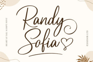 Randy-Sofia-Fonts