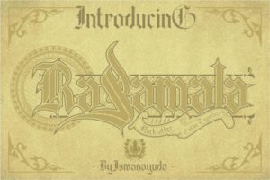 Rasamala-Fonts