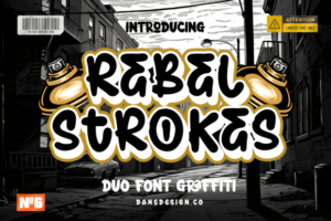 Rebel-Strokes-Fonts