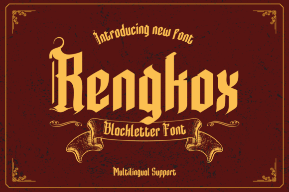 Rengkox-Fonts