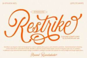 Restrike-Fonts