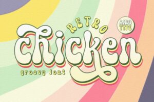 Retro-Chicken-Fonts