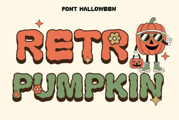 Retro-Pumpkin-Fonts