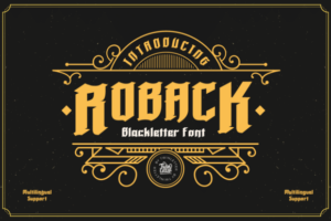 Roback-Fonts