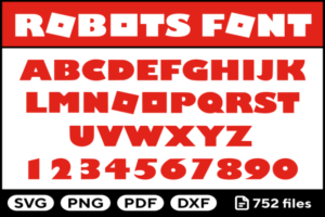 Robots-Font