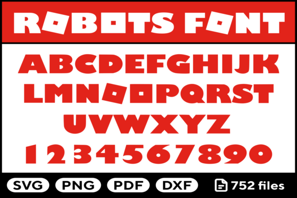 Robots-Font