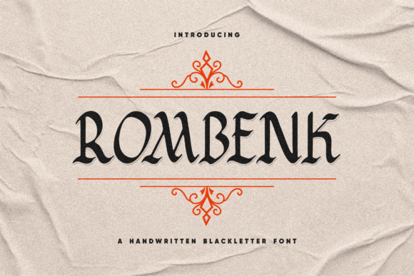 Rombenk-Fonts