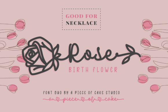 Rose-Birth-Flower-Duo-Fonts