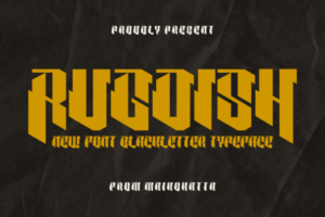 Rugdish-Fonts