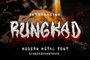 Rungkad-Fonts