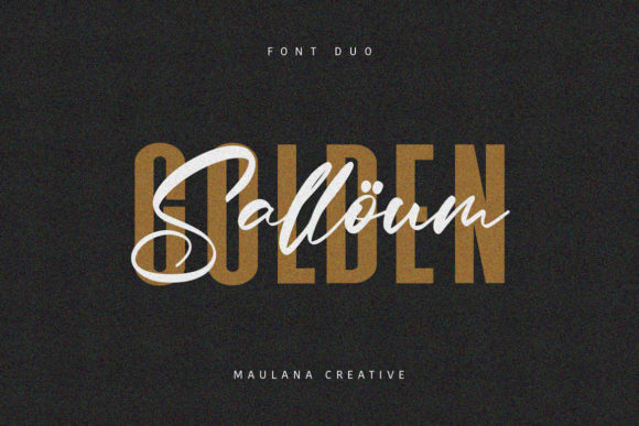 Salloum-Golden-Font-Duo-Fonts