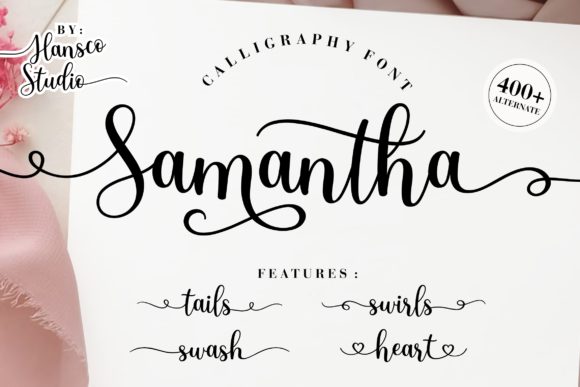 Samantha-Calligraphy-Fonts