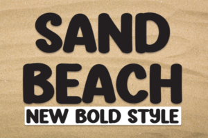 Sand-Beach-Fonts