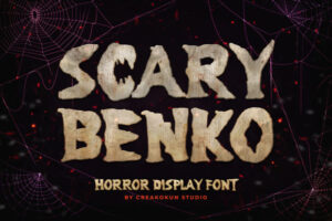 Scary-Benko-Fonts