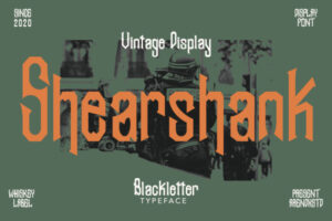 Shearshank-Fonts