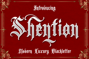 Shention-Fonts