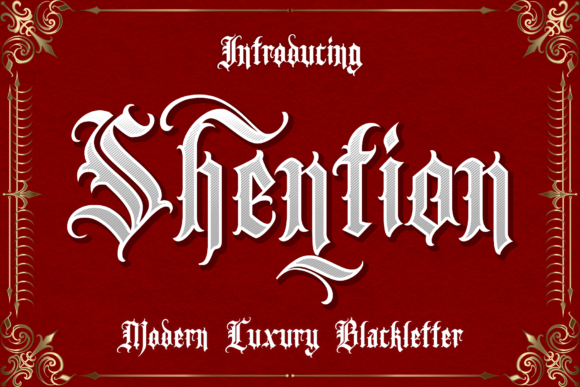 Shention-Fonts