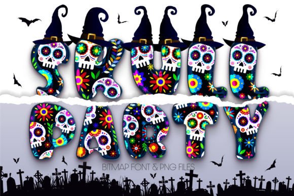 Skull-Party-Fonts