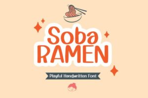 SobaRamen-Fonts