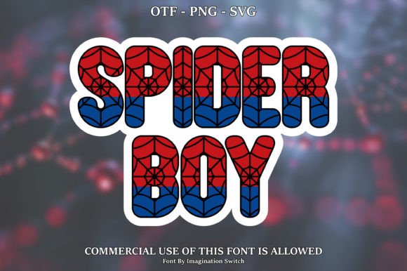 Spider-Boy-Fonts