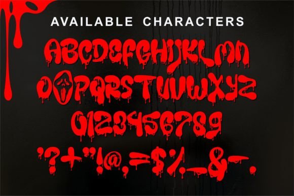 Spooky-Blood-Font