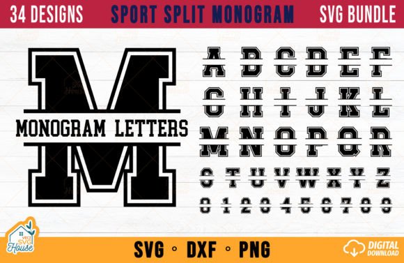 Sport-Monogram-Varsity-Font