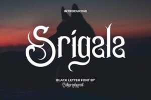 Srigala-Fonts