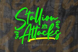 Stallion-Attacks-Fonts