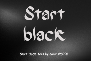 Start-Black-Fonts