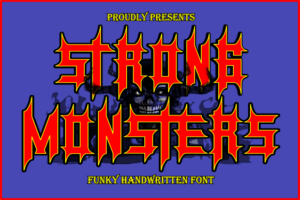 Strong-Monsters-Fonts