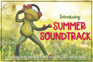 Summer-Soundtrack-Fonts