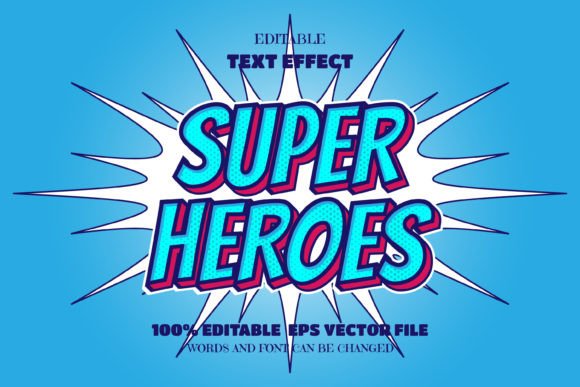 Super-HeroesText-Editable-Font