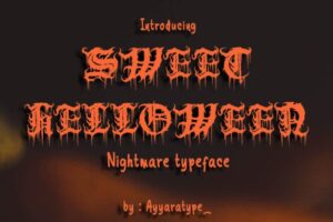 Sweet-Helloween-Fonts