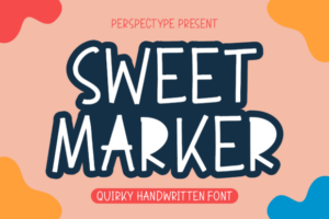 Sweet-Marker-Fonts