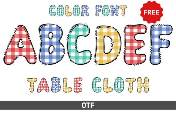 Table-Cloth-Fonts