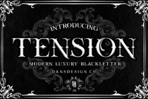 Tension-Fonts