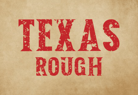 Texas-Rough-Fonts