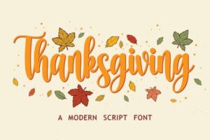 Thanksgiving-Fonts