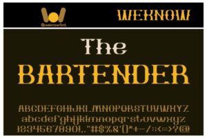 The-Bartender-Fonts